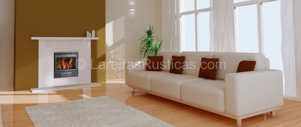 Recuperador Calor Lenha Solzaima Sahara 10kW - Ambiente